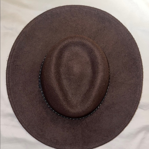 Accessories - NEW Brown Wide Brim Hat